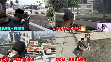 Roadmen bombs UwU Cafe and stabs Ash (Multi POVs) | GTA RP NoPIxel 3.0