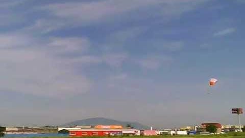 Short flight with RC powered paraglider Flex 1.7 V3