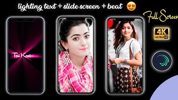 how to make text animation beat sync video status alight motion video tutorial by RCTECHS