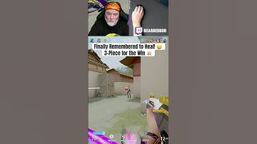 Finally Remembered to Heal After a 3K! 😆 | Valorant Short Highlights