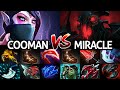 MIRACLE [Shadow Fiend] Full Physical Build VS Master TA Mid Dota 2