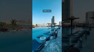 Escape the ordinary and Enjoy the summer vibes at these incredible hotel pools in Qatar🔆