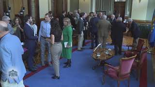 Acto de presentación del libro de Jesús Arango "De la aldea a la corte: vida y obra de Campomanes"