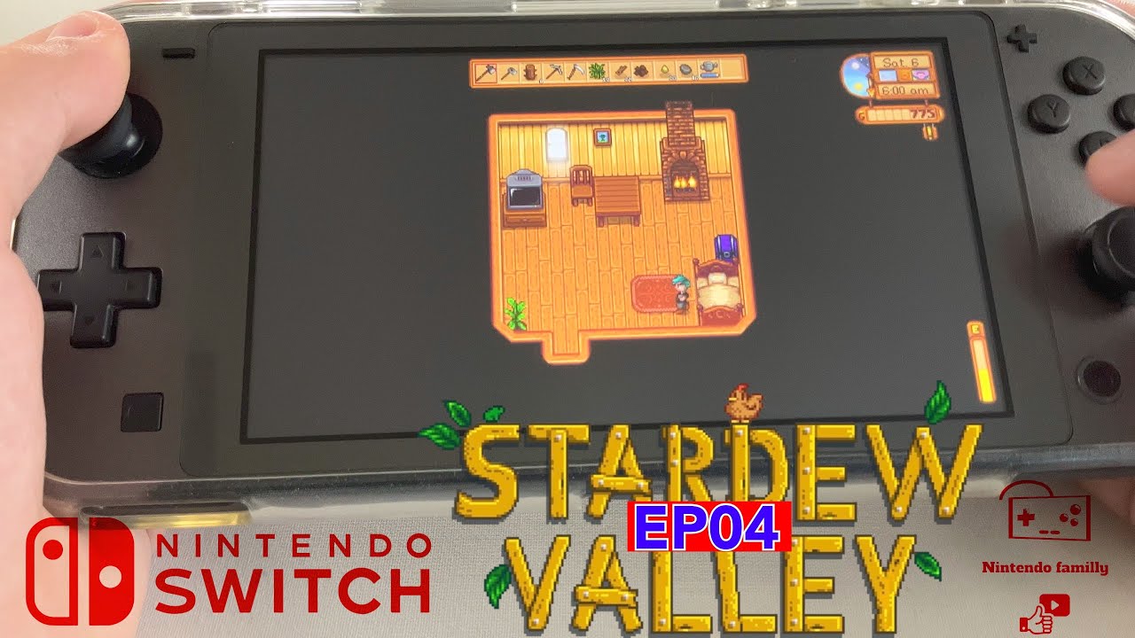 Stardew Valley Nintendo Switch Lite gameplay 4k - YouTube