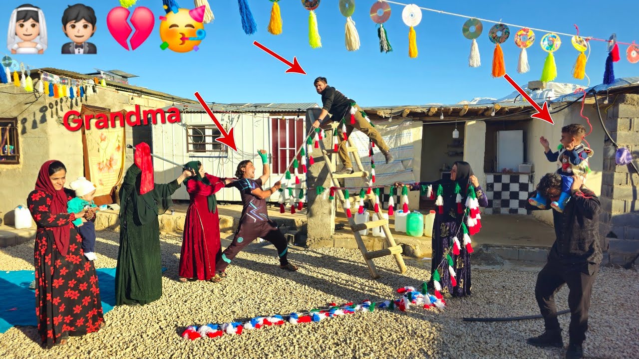 Decorating Hassan Family Farm: Nomadic Grandma Joined our Joy with Her Magical Songs