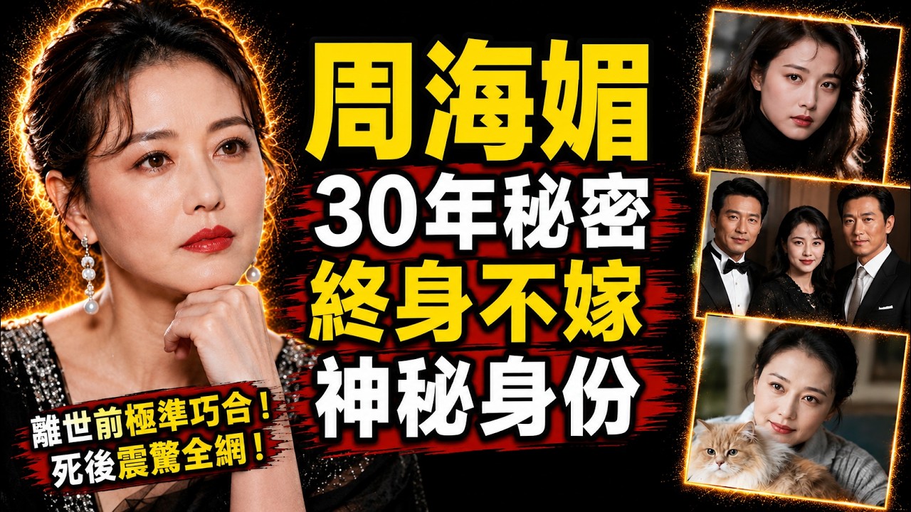 隱瞞30年「不死癌症」、為愛拒絕生B!周海媚終身不嫁嘅殘酷真相,連呂良偉黎明都心碎.... 離世前出現極準巧合!死後被揭發嘅「秘密身份」震驚全網!#周海媚#Kathy#Chow#周芷若#倚天屠龍記 縮圖