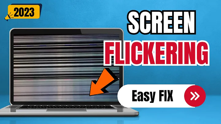 How to Fix SCREEN FLICKERING & FLASHING Problem in Windows Laptop (EASY FIX)