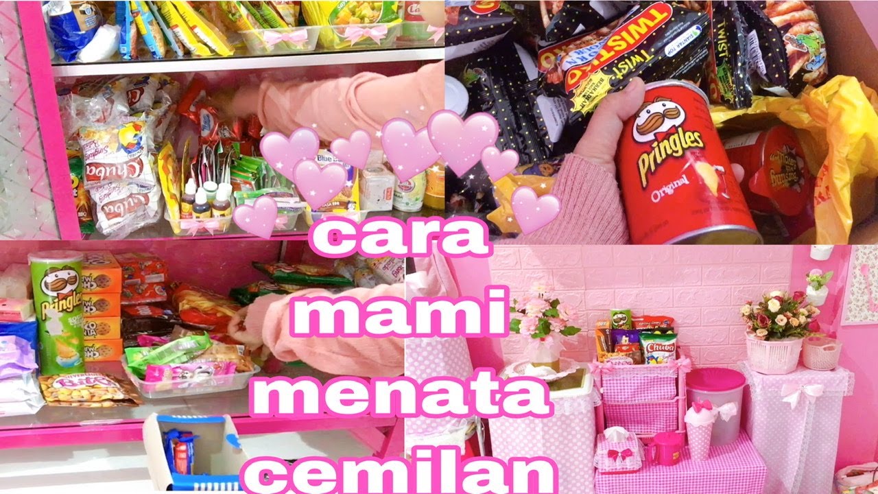 MENATA ANEKA CEMILAN 🎀 intip box harta karun cello 🎀 membatasi jajan anak bukan berarti pelit