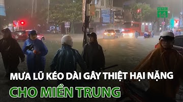 Mưa lũ kéo dài gây thiệt hại nặng cho miền Trung | VTC14