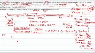 Primary 6 Singapore Math Speed Question From An Exam Paper