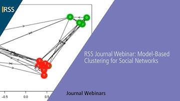 RSS Journal Webinar: Model-Based Clustering for Social Networks