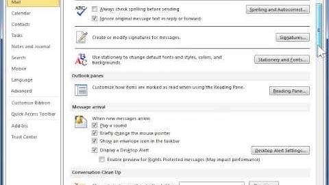 Outlook 2010 Track All Messages Sent