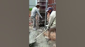 The grouting process of concrete columns- Good tools and machinery make work easy