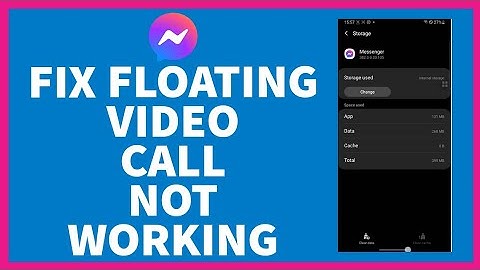 How to Fix Messenger Floating Video Call Not Working | Messenger FIX Tutorial