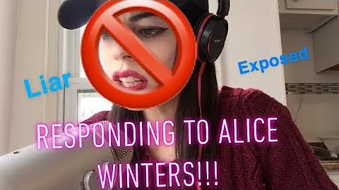 Responding To Alice Winters About "Being Lance Ste...