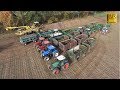 Rüben roden / Treckerabfuhr Rübenernte Ropa Tiger & Maus LU Besenthal sugar beet harvest and loading