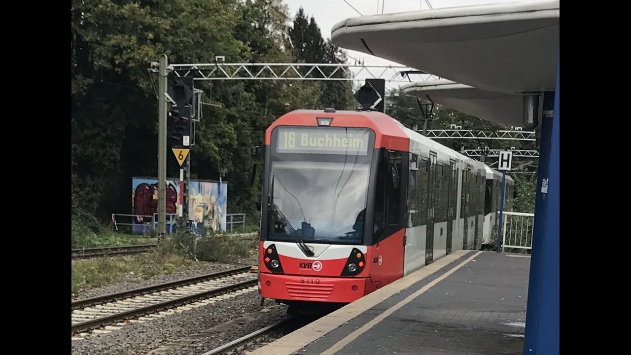 18 Bonn West Brühl Mitte I Bombardier Flexity Swift K5200 I KVB I - YouTube
