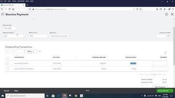 13.How to Received Payment in Quickbooks Online ? ទទួលប្រាក់ពីអតិថិជនសងក្នុងកម្មវិធីឃ្វីកប៊ូក