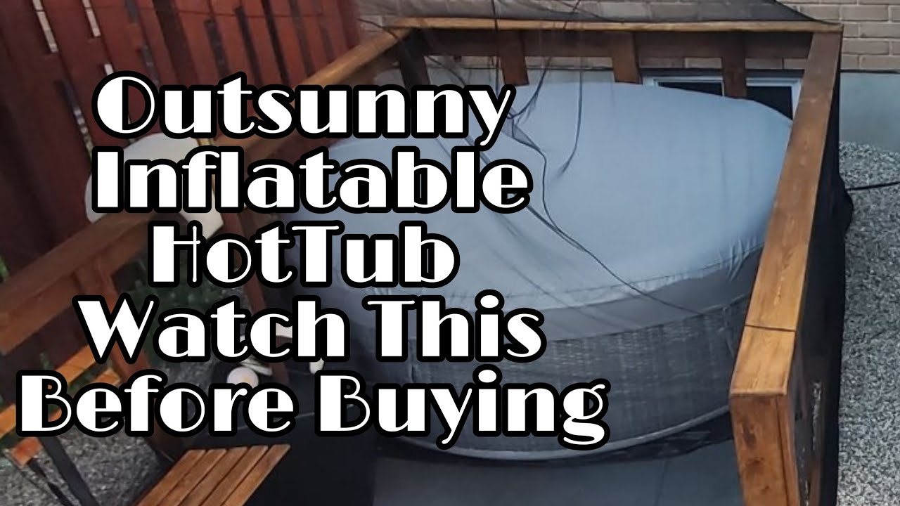 Outsunny 4-6 Person Inflatable Portable Hot Tub Spa 82'' x 26'' Outdoo –  ShopEZ USA