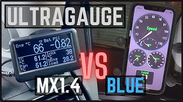 ULTRAGAUGE | MX1.4 vs BLUE Wireless | Review and Comparison | Install & Setup | OBD2 | EM Plus | II
