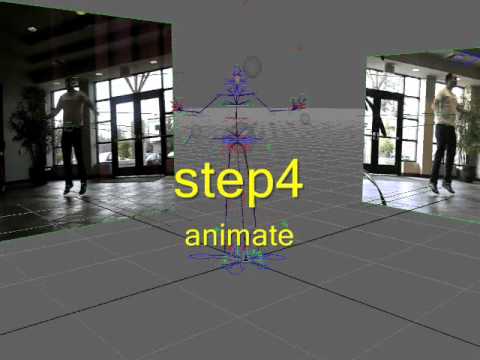 3D rotoscoping