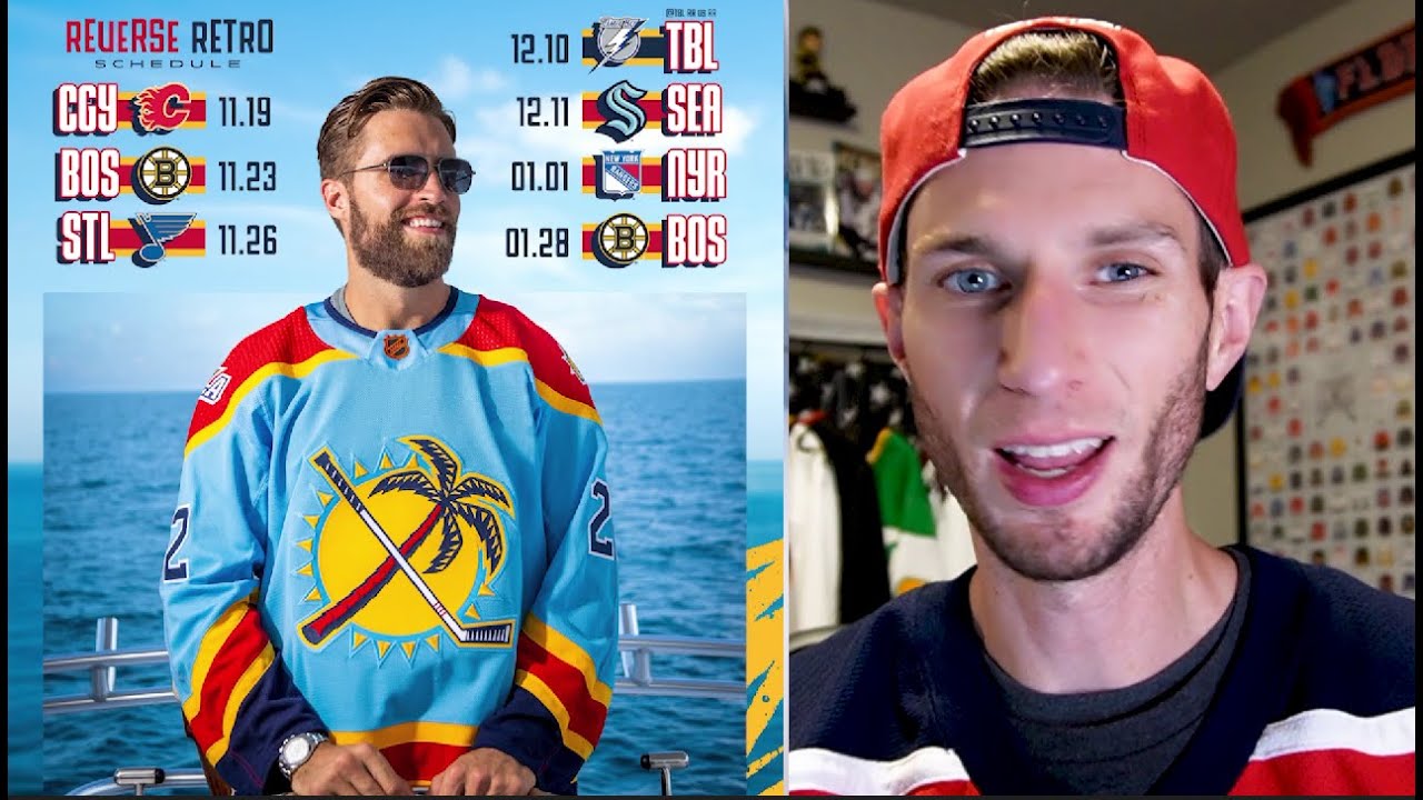 Florida Panthers, Adidas reveal new Reverse Retro jersey. Your thoughts?