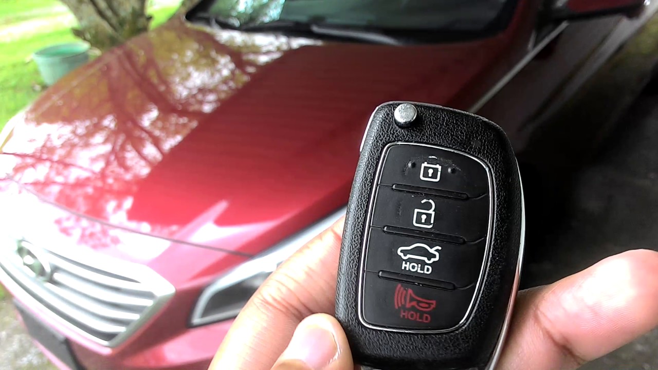 Key Functions on a 2015 Hyundai Sonata SE - YouTube