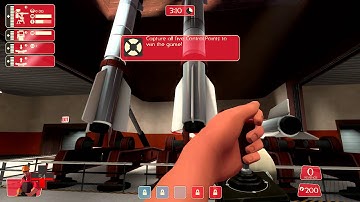 [TF2 Zone] Going through walls clipping glitch.
