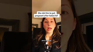 Pregnant at 41! She overcame secondary infertility. conceivable #fertility #pregnancy