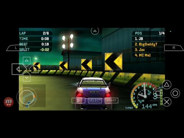 Need for Speed: Underground Rivals (USA) PSP ISO - CDRomance