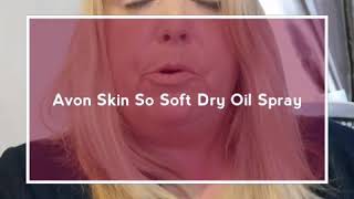 Avon Skin So Soft Dry Oil Spray - As Seen On TV - ITV Lorraine - Dr Hilary Jones - Mosquito Spray