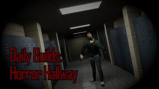 Sickly Streams || Blender 2.83: Daily Builds (Horror Hallway)