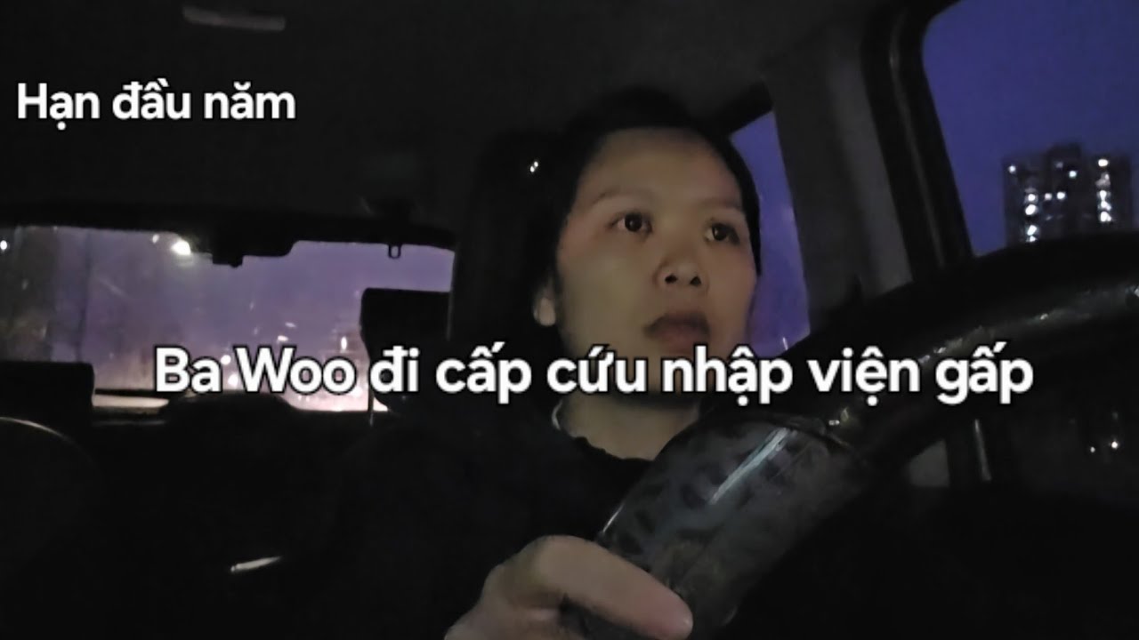 Chưa kịp đi ăn món ngon thì  ba Woo đi cấp cứu nhập viên gấp