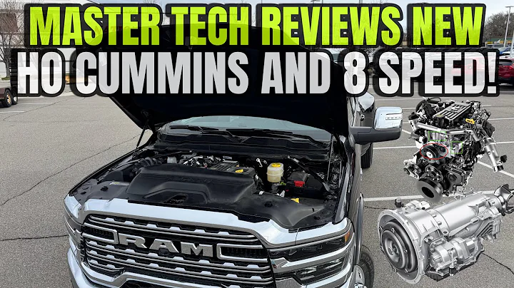 Master Tech Reviews Under The Hood Of The 2025 RAM HO Cummins And 8 Speed ZF Powerline!