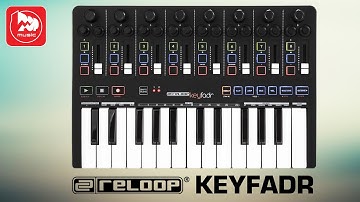 [Eng Sub] Reloop Keyfadr compact MIDI keyboard