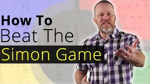 How To Beat The Simon Memory Game