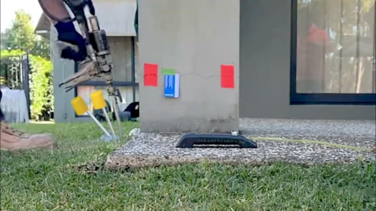 Residential Underpinning with Resin Injection YouTube