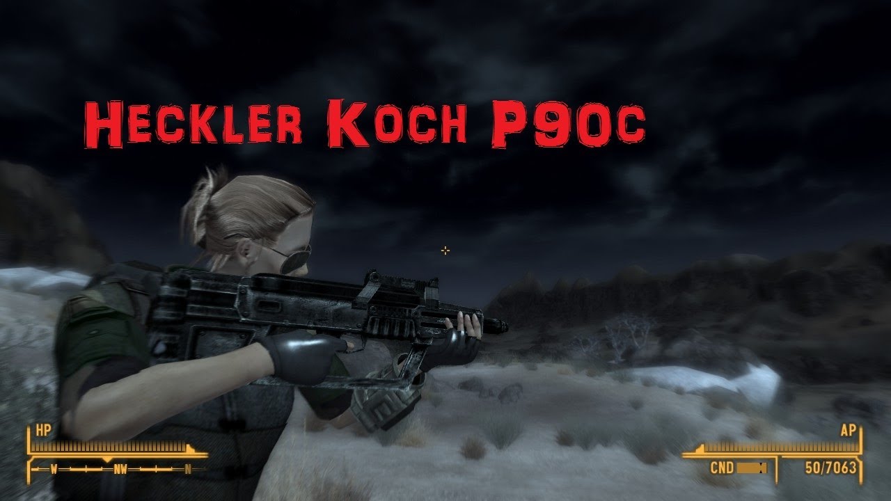 New Vegas Mod Reviews: Heckler & Koch P90c (Fallout 2 Tribute) 