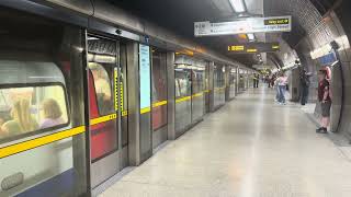 Jubilee line 1996 Stock 96118 departing Westminster 5/9/2026