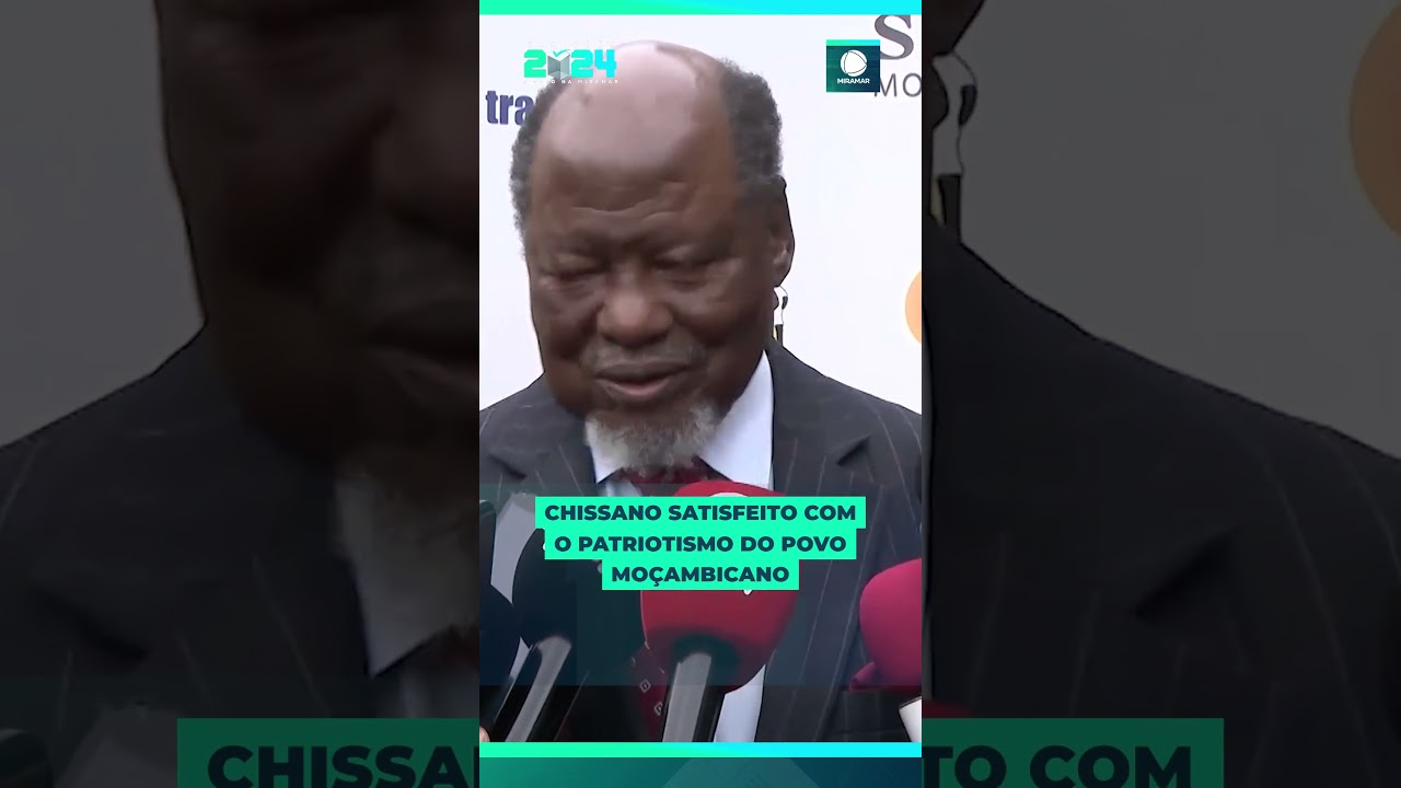 CHISSANO SATISFEITO COM O PATRIOTISMO DO POVO