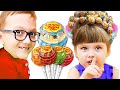 Соня и Паша делают прически с Lollipops