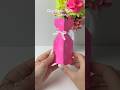 🌸 Cute DIY Gift Box in 1 Minute 🎀  Easy Craft Idea #diy #viral #trending #gift