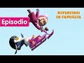 Masha e Orso 🐻 Divertirsi In Famiglia 🛷 (Episodio 32) Cartoni animati per bambini