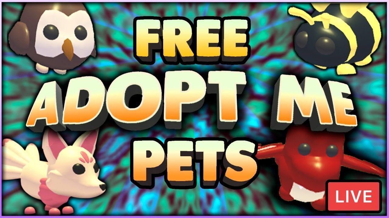 🦒ADOPT ME TRADES / FREE PETS🦒GIVEAWAYS🦒 LIVE🦒