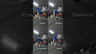Power. Speed. Balance. Explosiveness.Train them all l— become unstoppable. #football #training