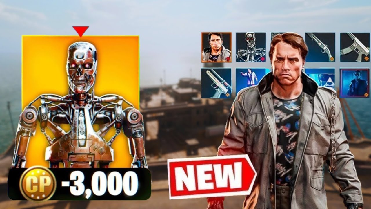 COMPRÉ la SKIN de TERMINATOR en WARZONE🤖 - YouTube