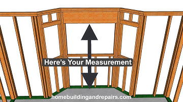 How To Calculate Most Window And Door Header Heights In Homes With Eight Foot High Ceilings
