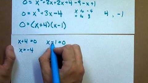 Where do this line and parabola intersect?