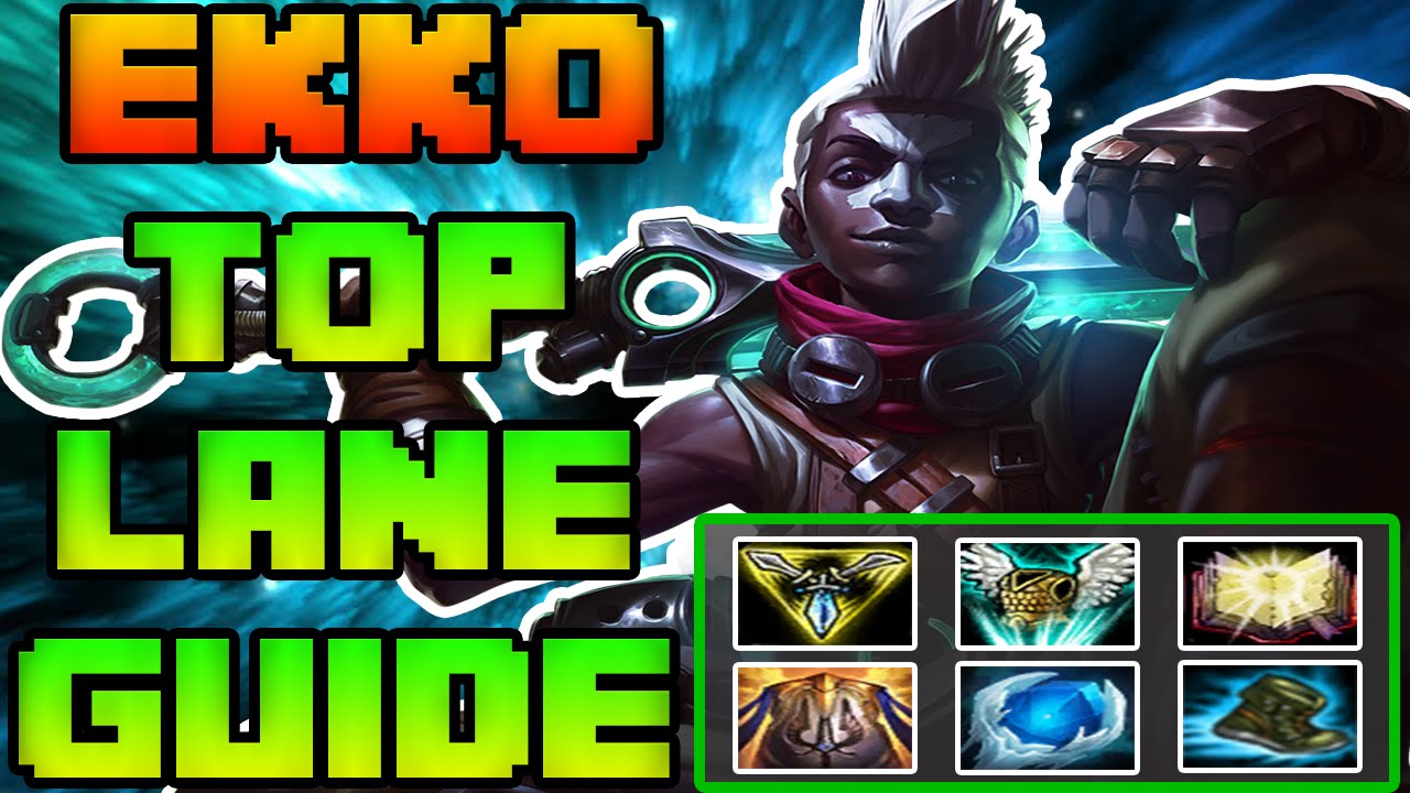 beviser Troende Bror EKKO Top Lane Guide for Rank | League of Legends | Ekko vs Gnar Ranked -  YouTube