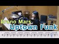 Uptown Funk - Bruno Mars [질주드럼/악보영상] 우은주